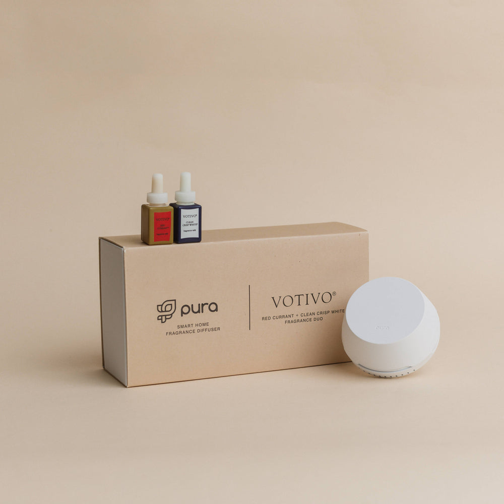 Pura + Votivo Smart Home Diffuser Set