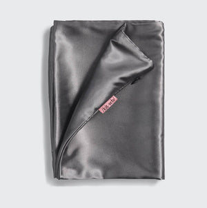 Satin Pillowcase - Charcoal